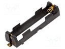 Holder; SMT; Size: 18650; Batt.no: 1