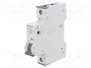 Circuit Breaker, MCB, 5SY4, 1P, 10 kA, 400 V, 0.5 A