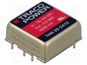 Converter: DC/DC; 20W; Uin: 18÷36V; 3.3VDC; Iout: 4500mA; 1"x1"; 15g