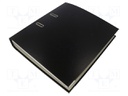 Ring binder; A4; black; W: 50mm