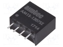 Converter: DC/DC; 1W; Uin: 10.8÷13.2V; 7.2VDC; Iout: 139mA; SIP4