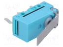 Microswitch SNAP ACTION; with lever; SPDT; 2A/125VAC; 2A/30VDC