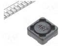 Inductor: wire; SMD; 4.7uH; 3.5A; 48mΩ; ±20%; 7.3x7.3x3.4mm