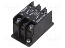 Leads: screw terminals; Mounting: front; Contacts: NC + NO x2