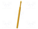 Test needle; Operational spring compression: 4mm; 5A; Ø: 1.3mm