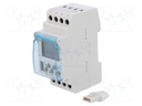 Programmable time switch; 230VAC; IP20