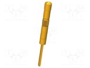 Connector; Contact plating: gold-plated; Contacts: brass; KT-254