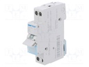 Module: toggle switch; Poles: 1; 230VAC; 32A; IP20; DIN; Stabl.pos: 3