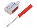 Sensor: photoelectric; Range: 1m; PNP / NO + NC; Usup: 10÷30VDC