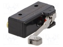 Microswitch SNAP ACTION; with lever (with roller); SPDT; Pos: 2