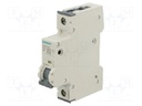Circuit breaker; 230/400VAC; Inom: 4A; Poles: 1; DIN; Charact: B; 6kA