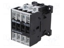 Contactor: 4-pole; for DIN rail mounting; 6K; IP20