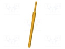 Test needle; Operational spring compression: 4mm; 8A; Ø: 1mm; 1.5N