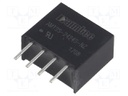 Converter: DC/DC; 1W; Uin: 21.6÷26.4V; 24VDC; Iout: 42mA; SIP4; 1.2g