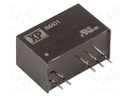 Converter: DC/DC; 1W; Uin: 21.6÷26.4V; Uout: 15VDC; Uout2: -15VDC