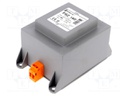 Transformer: mains; 160VA; 230VAC; 12V; Leads: terminal block; IP30