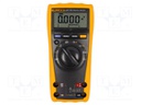 Digital multimeter; LCD 3,75 digit (6000); True RMS AC
