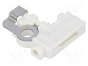 Connector: LED holder; push-in; Features: two-piece
