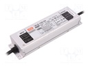 Power supply: switched-mode; LED; 151.2W; 54VDC; 2.8A; 180÷295VAC