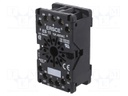 Relays accessories: socket; PIN: 11; DIN,panel