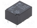 Relay: electromagnetic; SPST-NO; Ucoil: 12VDC; 10A/250VAC