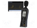 Meter: sound level; LCD; Sound level: 30÷130dB; 31.5÷8000Hz; IP20