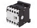 Contactor: 4-pole; NC + NO x3; 230VAC; 6A; DIN,on panel; DILER