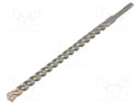 Drill bit; for concrete; Ø: 16mm; L: 310mm; Working part len: 250mm