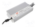 Power supply: switched-mode; LED; 540W; 15VDC; 36A; 90÷305VAC; IP67