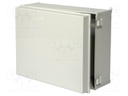 Enclosure: wall mounting; X: 400mm; Y: 500mm; Z: 200mm; CAB; grey