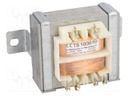 Transformer: mains; 10VA; 230VAC; 13.8V; 8.5V; 0.18A; 0.6A; IP00
