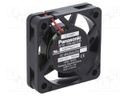 Fan: DC; axial; 12VDC; 40x40x10mm; 9.6m3/h; 24.5dBA; ball bearing