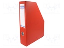 Document organizer; red; 75mm