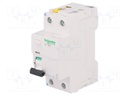 RCD breaker; Inom: 63A; Ires: 300mA; Poles: 2; 400V; Mounting: DIN