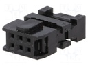 Plug; IDC; female; PIN: 6; IDC; for ribbon cable; 1.27mm; gold flash
