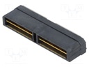 Mezzanine Connector, Ground Plane, Header, 0.5 mm, 2 Rows, 120 Contacts, Surface Mount
