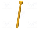 Needle-like test probe; Operational spring compression: 4.4mm