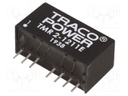 Converter: DC/DC; 2W; Uin: 9÷18V; Uout: 5VDC; Iout: 400mA; SIP8; 4.8g