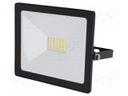 Lamp: LED flood light; 4000(typ)K; IP65; Body: black; 20W; 230VAC