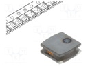 Power Inductor (SMD), 4.7 µH, 1.75 A, Semishielded, 1.31 A, VLS-CX-1 Series, 3mm x 3mm x 1.2mm