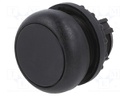 Switch: push-button; Stabl.pos: 1; 22mm; black; Illumin: none; IP67