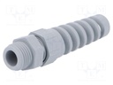 Cable gland; with strain relief; PG7; IP68; Mat: polyamide