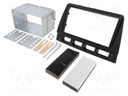Radio frame; Kia; 2 DIN; black