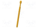 Test needle; Operational spring compression: 4mm; 5A; Ø: 2mm; 0.8N