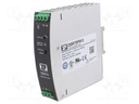 AC/DC DIN Rail Power Supply (PSU), ITE, 1 Output, 75 W, 12 V, 6.3 A
