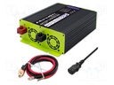 Charger: for rechargeable batteries; 80A; 12÷15VDC; 88%