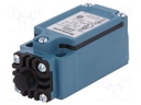 Limit switch; pin plunger Ø10mm; NO + NC; 6A; max.600VAC; PG13,5