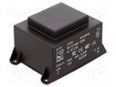 Transformer: encapsulated; 33VA; 230VAC; 18V; 1833mA; Mounting: PCB