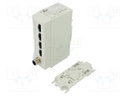 18÷30VDC; 107x35x79mm; -40÷80°C; SHC 071; for DIN rail mounting