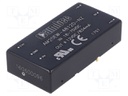 Converter: DC/DC; 20W; Uin: 18÷75V; Uout: 12VDC; Uout2: -12VDC; 2"x1"